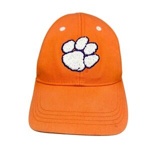 Clemson University Hat Mens Flexfit‎ 6.5 6 7/8 Distressed Sports Cap  Alumni